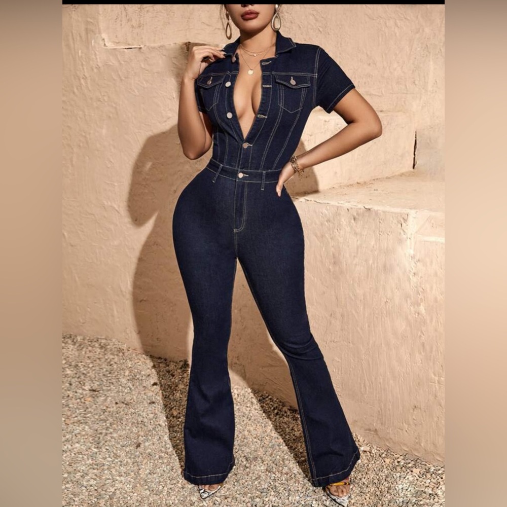 Denim Jumpsuit